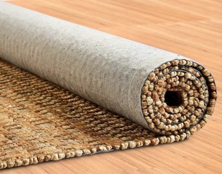 9' X 12' Tan Classic Interwoven Area Rug