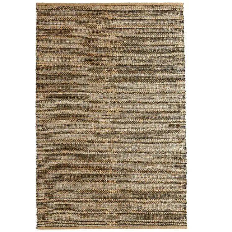 5' X 8' Natural Jute Hand Woven Area Rug