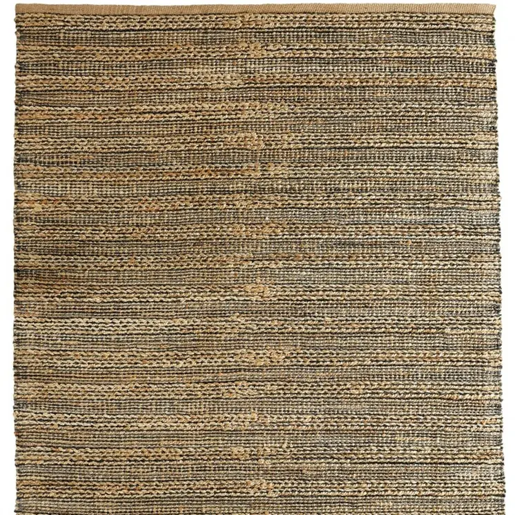 5' X 8' Natural Jute Hand Woven Area Rug