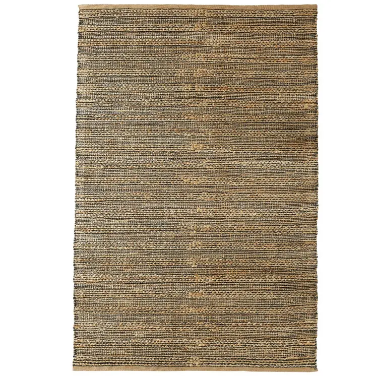 9' X 12' Natural Jute Hand Woven Area Rug