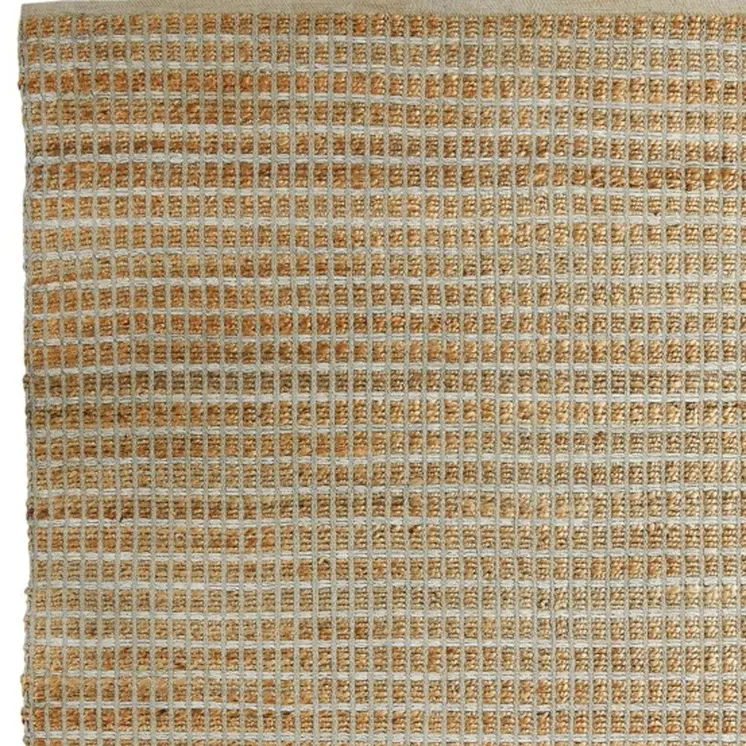 8' X 10' Natural Jute Hand Woven Area Rug