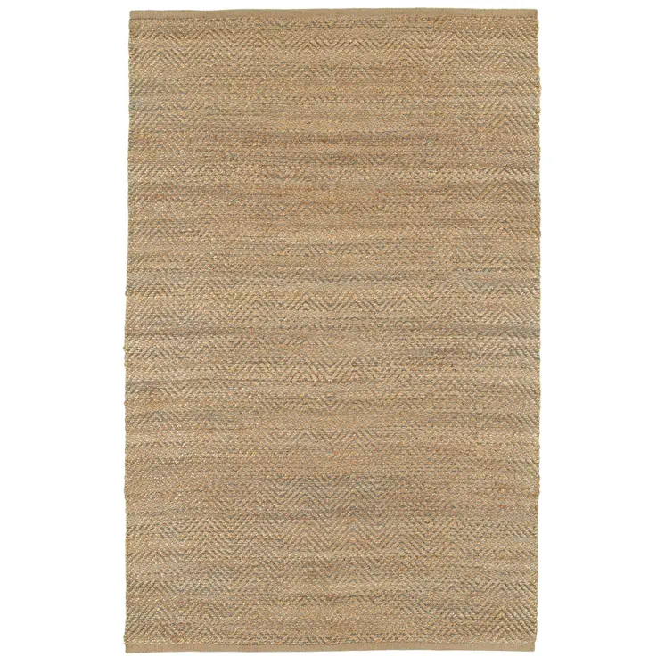 8' X 10' Natural Jute Hand Woven Area Rug