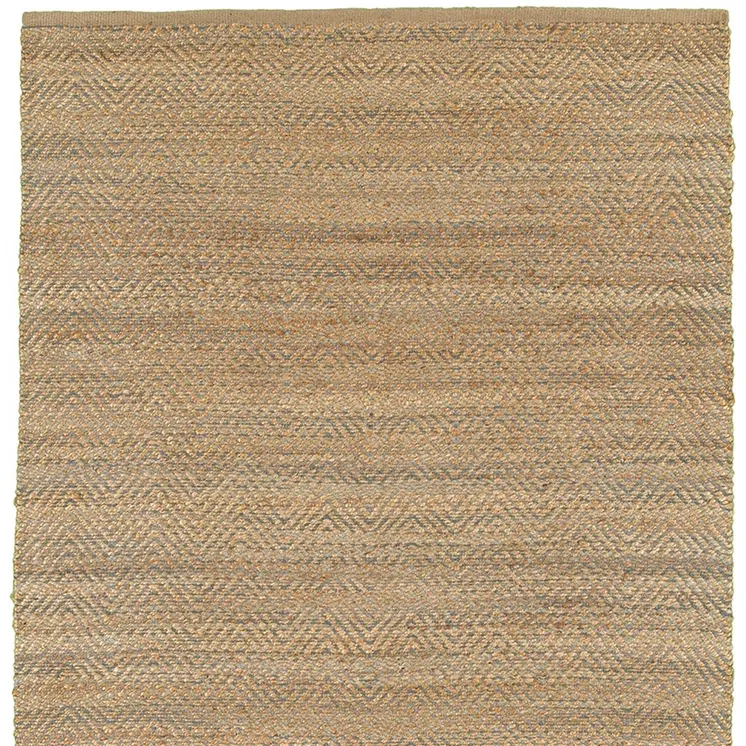 9' X 12' Natural Jute Hand Woven Area Rug