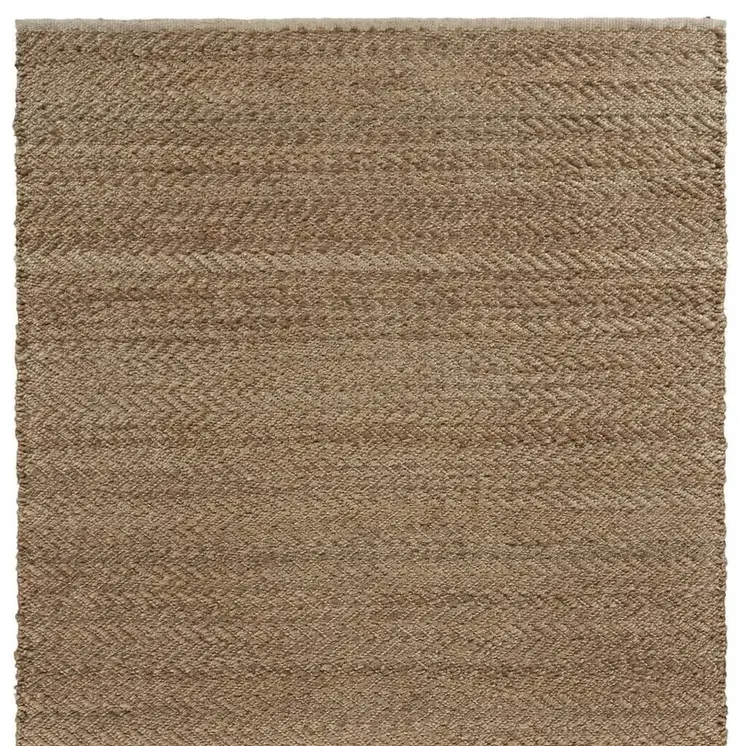 9' X 12' Natural Jute Hand Woven Area Rug