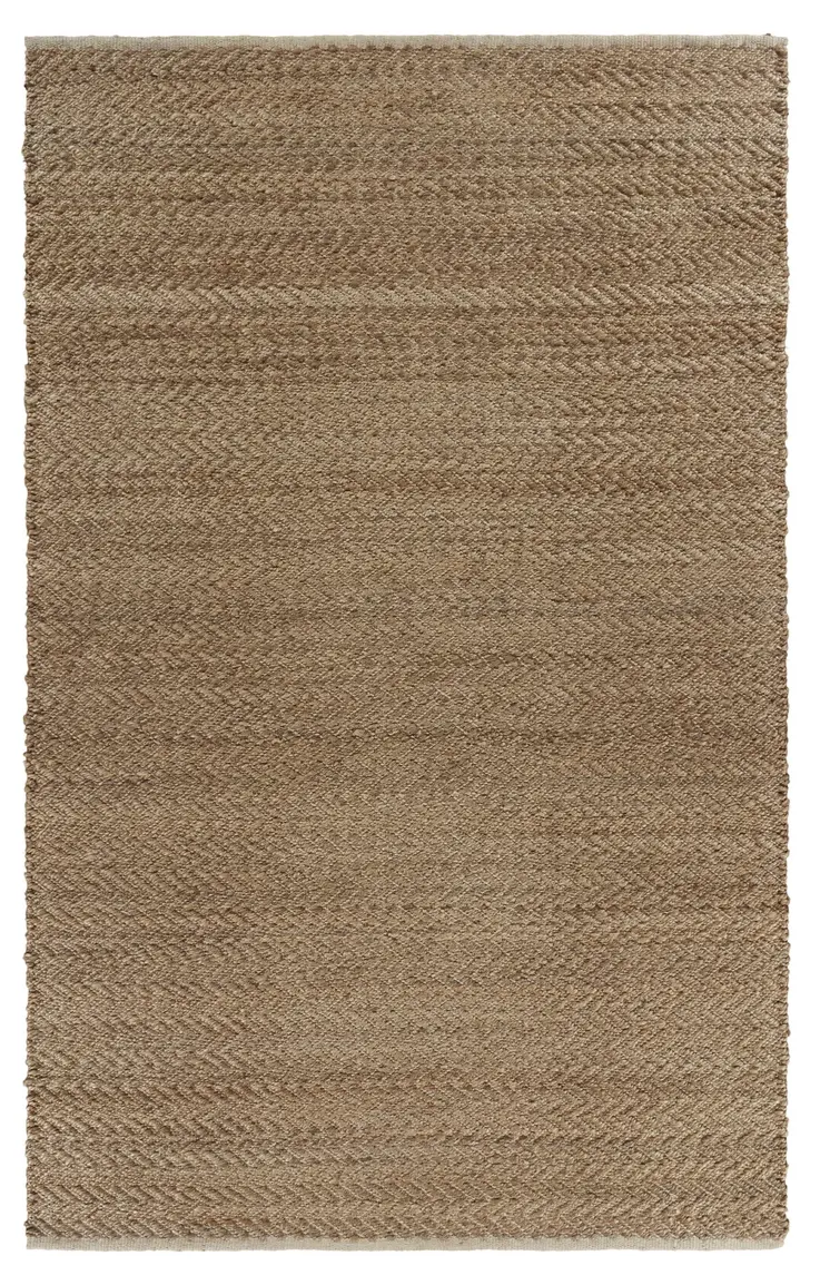 9' X 12' Natural Jute Hand Woven Area Rug