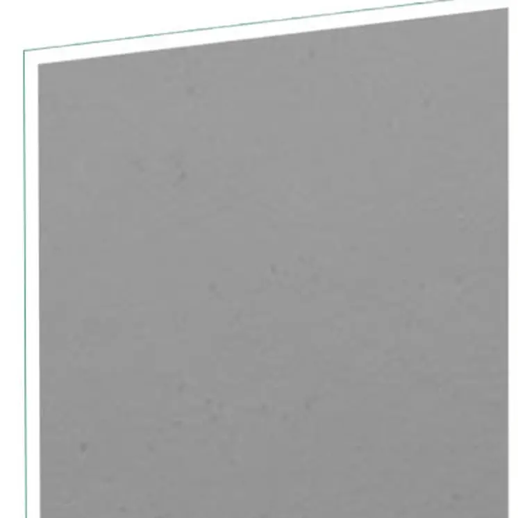 Clear Unframed Full Length Hanging Mirror