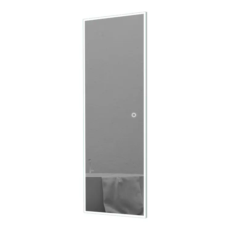 Clear Unframed Full Length Hanging Mirror