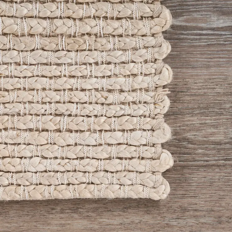 5' X 8' Natural Bleached Contemporary Area Rug