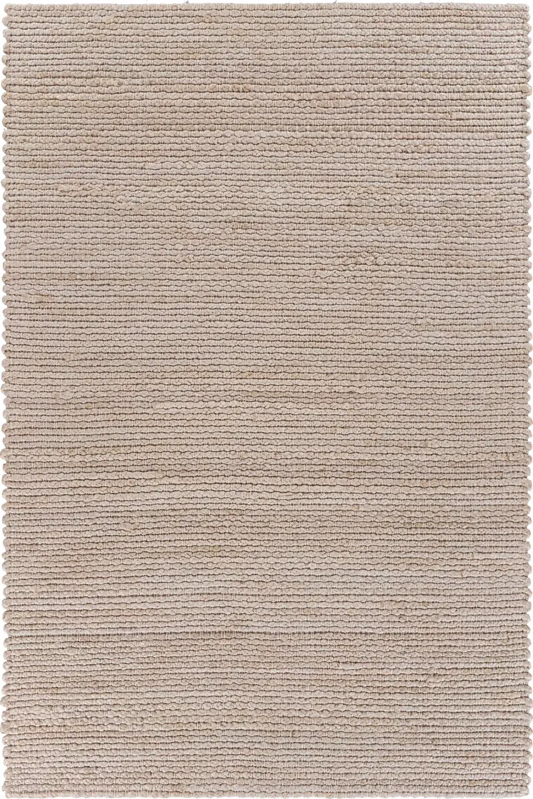 9' X 12' Natural Bleached Contemporary Area Rug