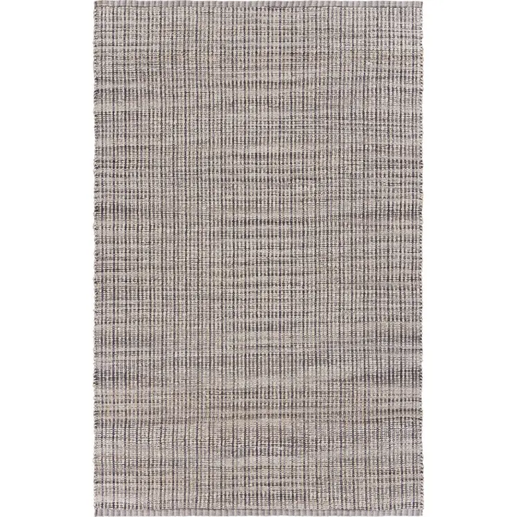 8' X 10' Brown and Beige Toned Jute Area Rug