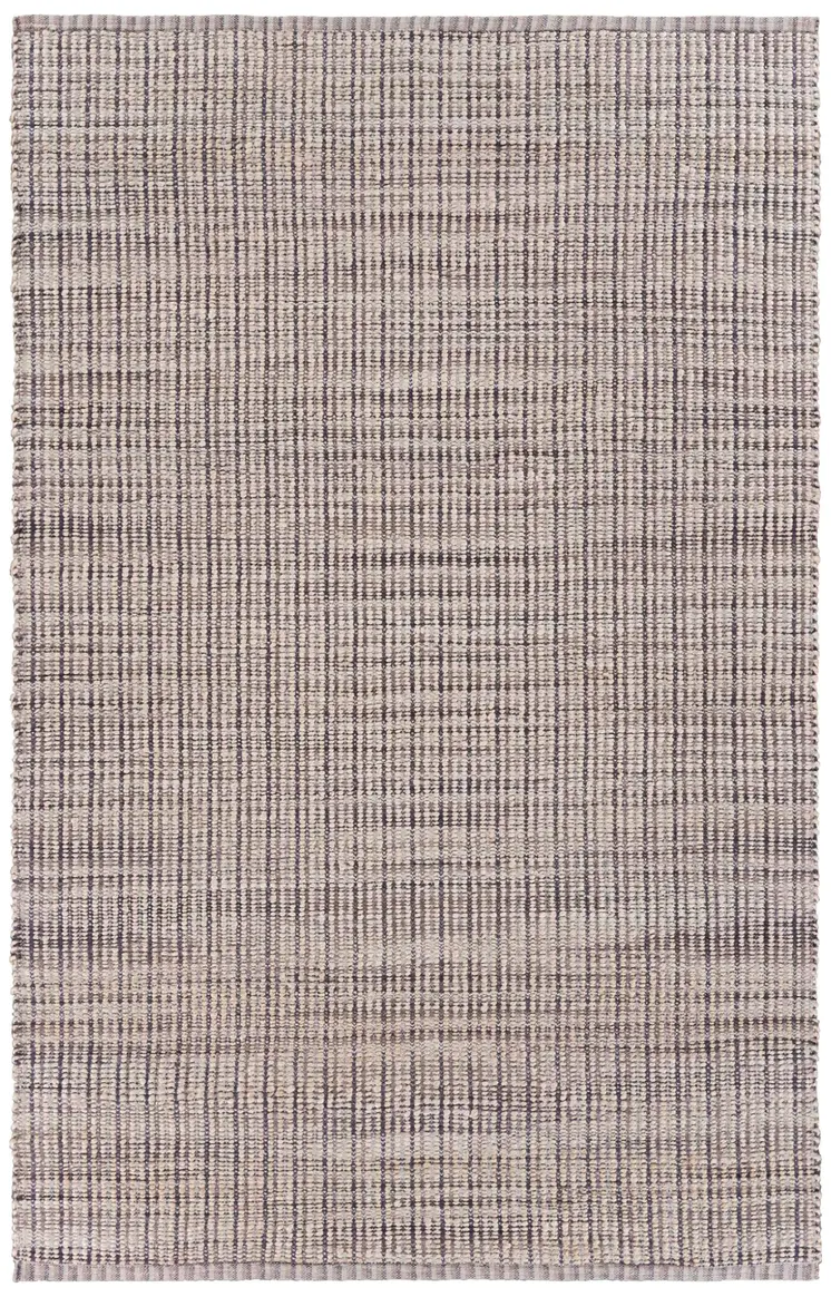 9' X 12' Brown and Beige Toned Jute Area Rug