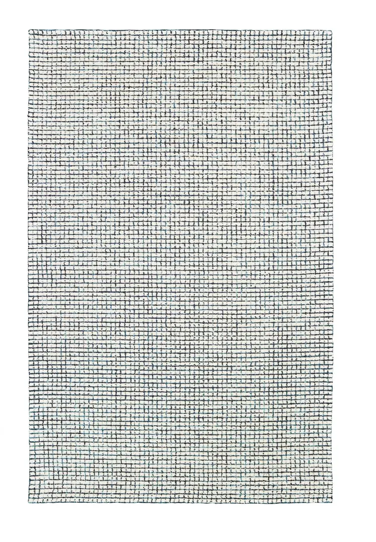 8' X 10' Ivory Wool Hand Loomed Area Rug