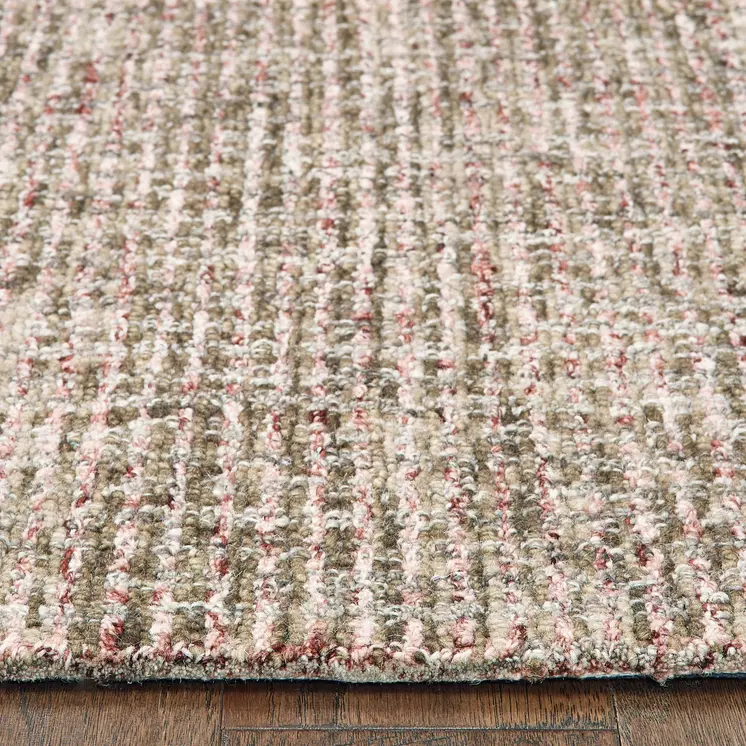 9' X 12' Brown Detailed Weave Area Rug
