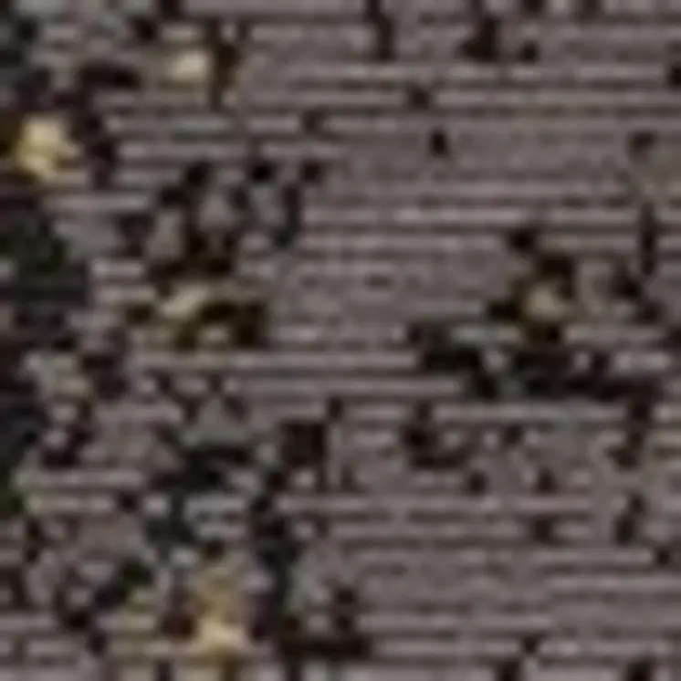 8' X 10' Gray and Yellow Abstract Sprinkle Area Rug