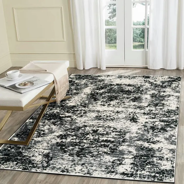 8' X 10' Gray Area Rug