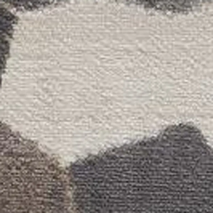 4' X 6' Beige Cobblestone Pattern Area Rug