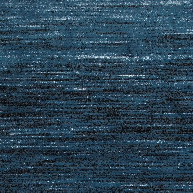 5' X 7' Blue Abstract Ocean Area Rug