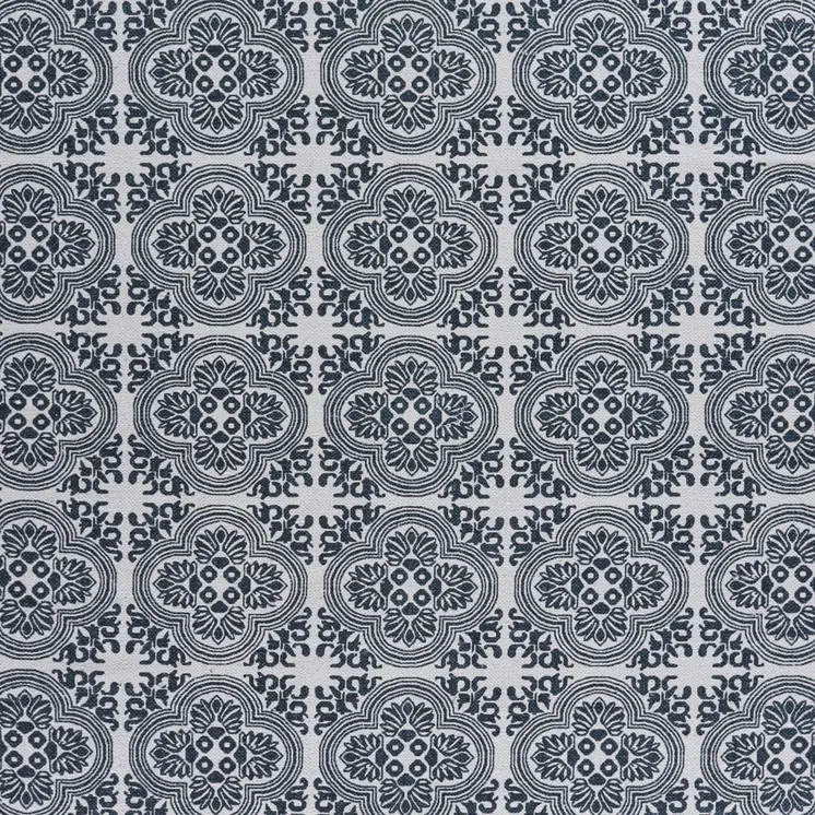5' X 7' Blue and Green Chindi Area Rug
