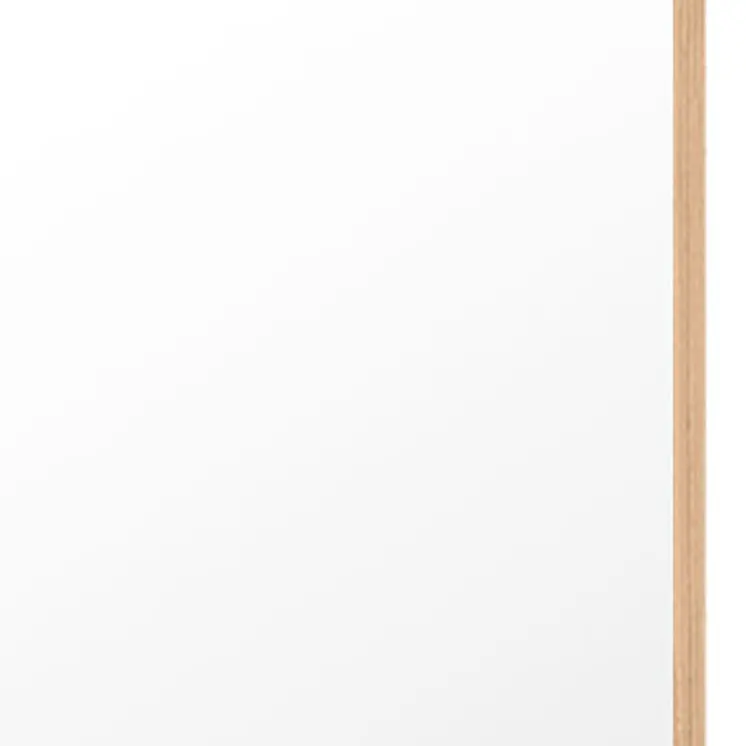 Wooden Full Length Mirror Floor Mirror with Stand