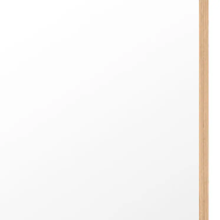 Wooden Full Length Mirror Floor Mirror with Stand