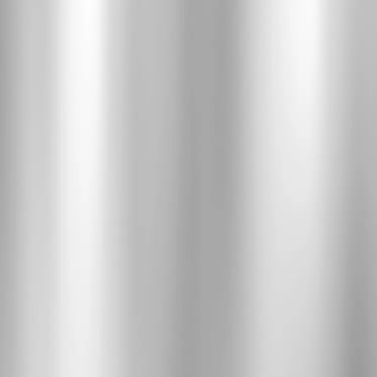 47" White and Silver Faux Marble Sled Console Table