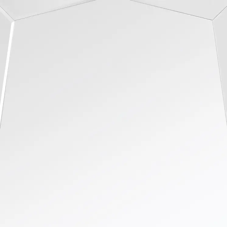 36" Clear Glass Framed Accent Mirror