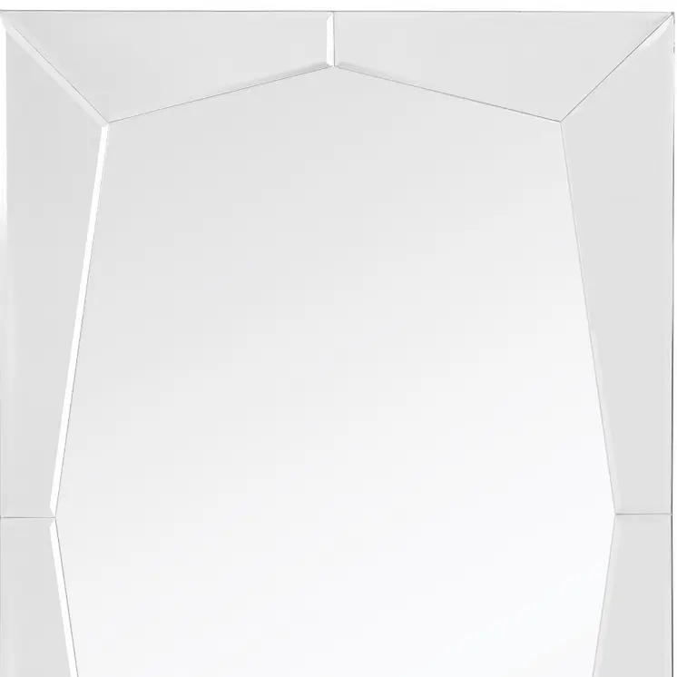 36" Clear Glass Framed Accent Mirror