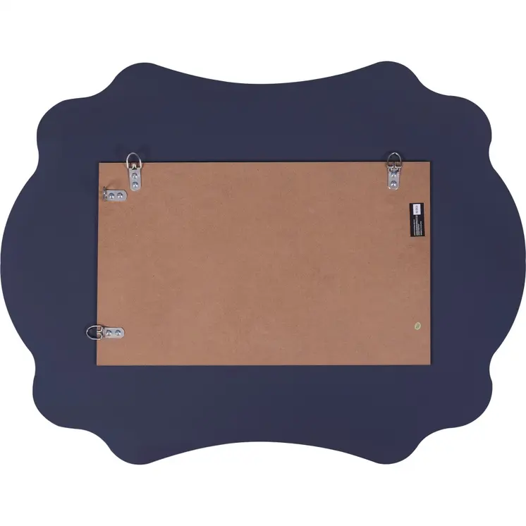 Silver Novelty Accent Glass Mirror