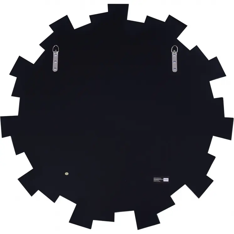 30" Clear Sunburst Framed Accent Mirror