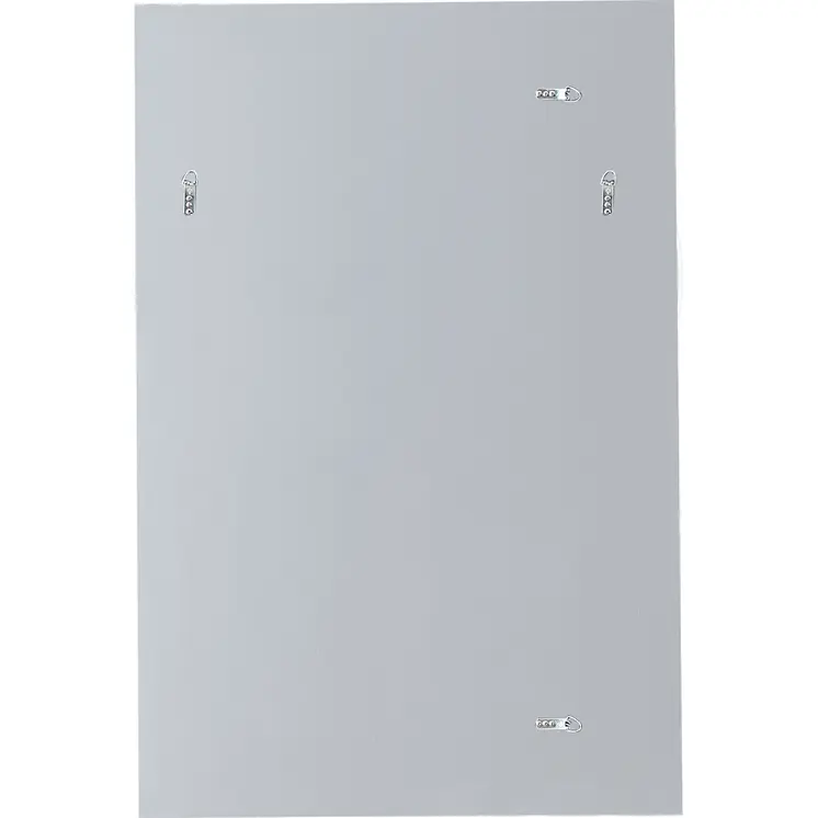 43" Silver Metal Framed Accent Mirror
