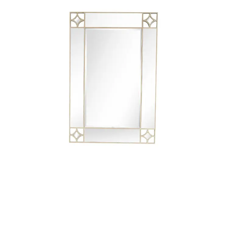 46" Champagne Framed Accent Mirror