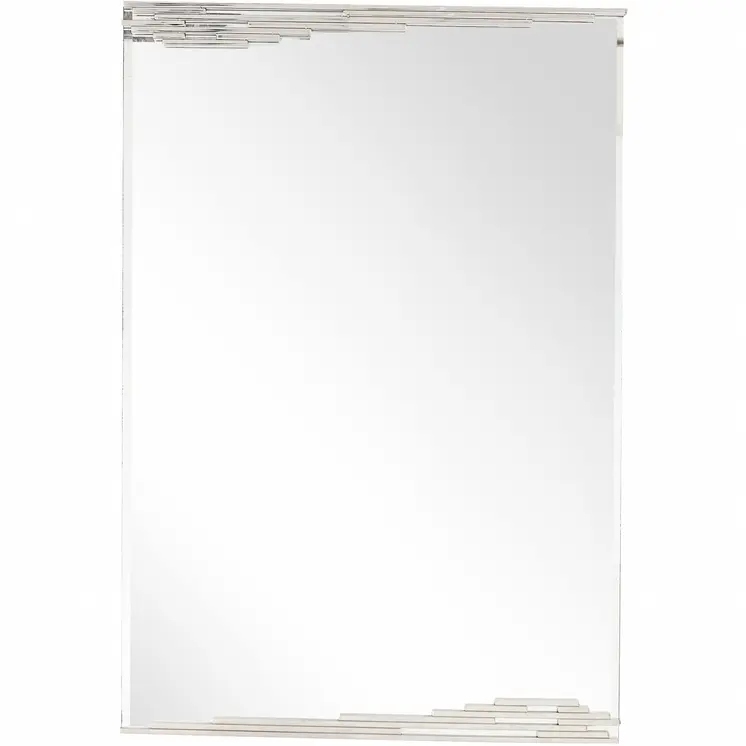 46" Silver Framed Accent Mirror