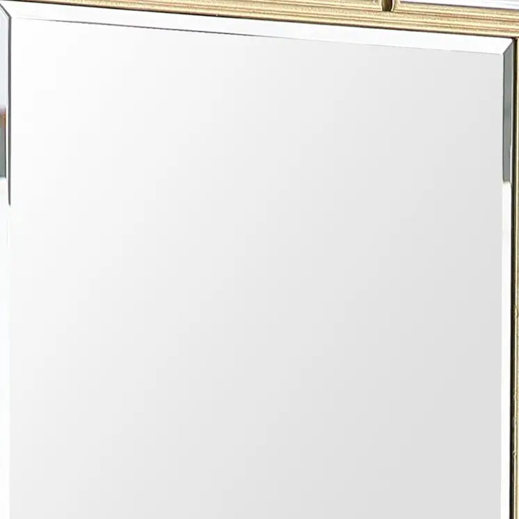 45" Silver Framed Accent Mirror