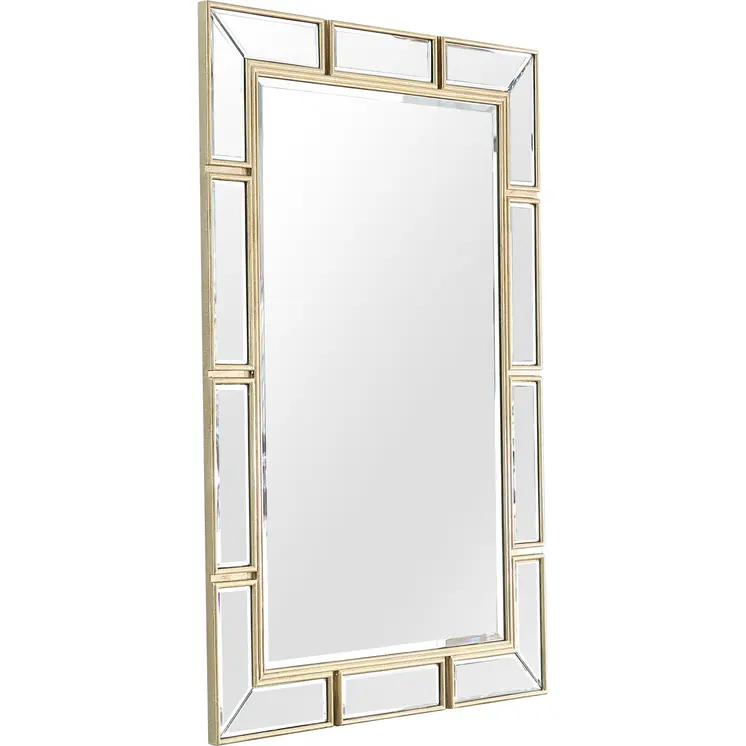 45" Silver Framed Accent Mirror
