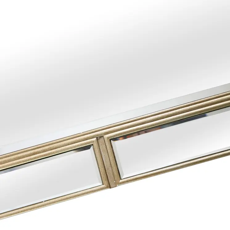 45" Silver Framed Accent Mirror