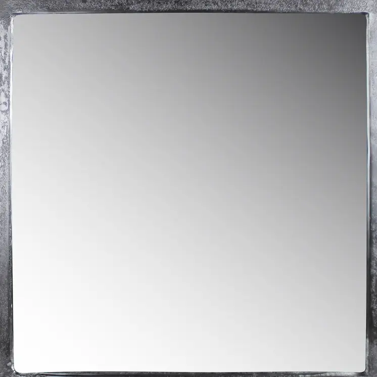 27" Silver Framed Accent Mirror
