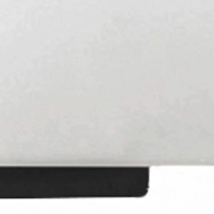 White Faux Leather King Bed Frame