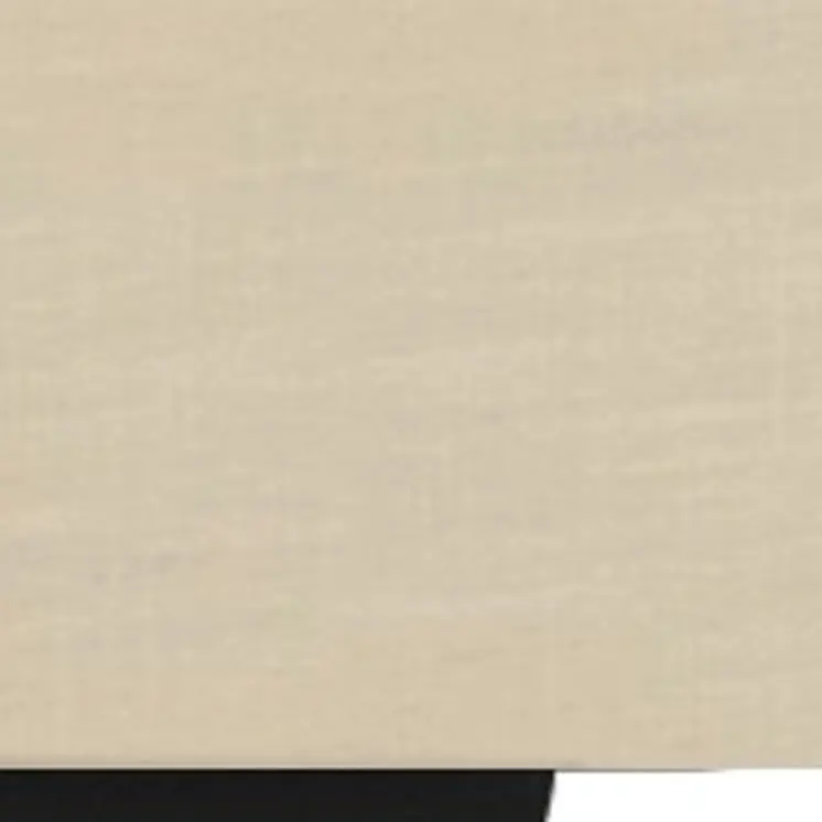 Beige Faux Leather King Bed Frame