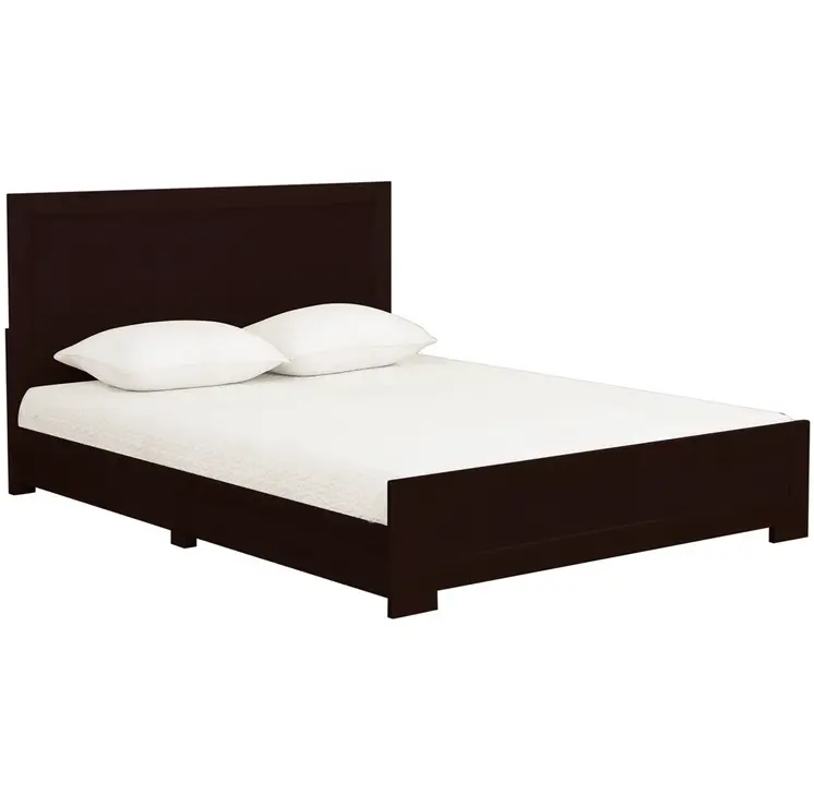 Espresso Wood Twin Platform Bed