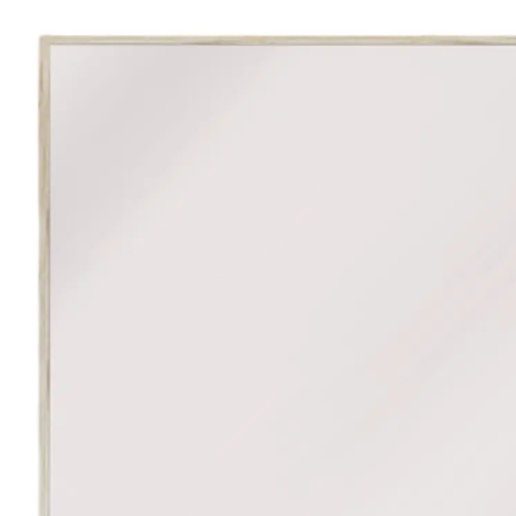 65" Natural Faux Wood Framed Standing Mirror