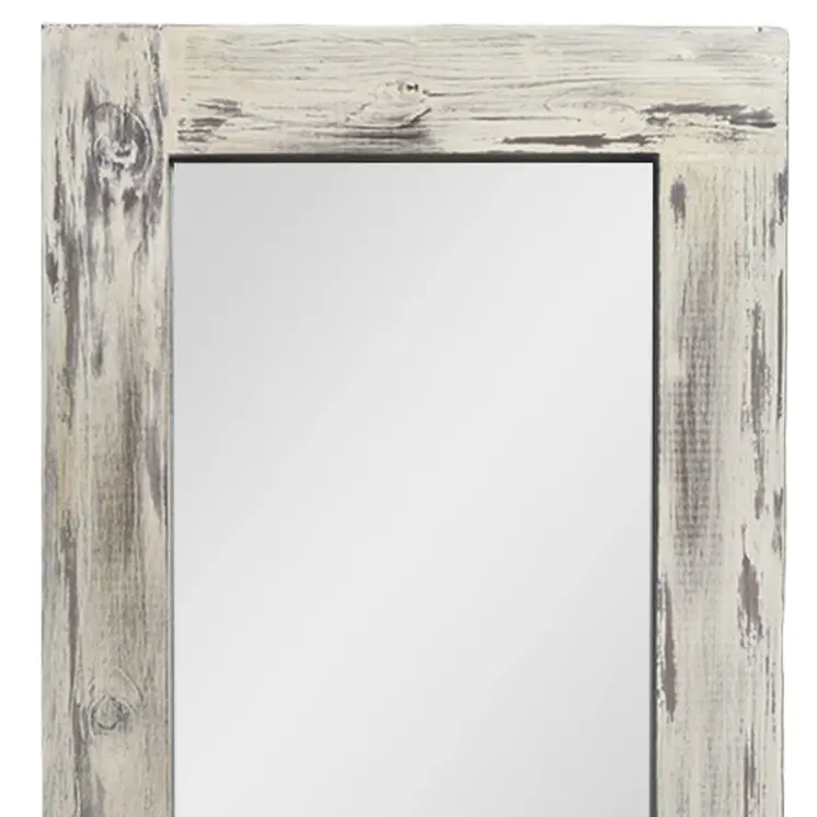 Dark Gray Solid Wood Framed
