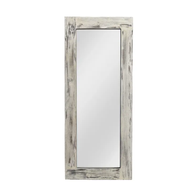 Dark Gray Solid Wood Framed