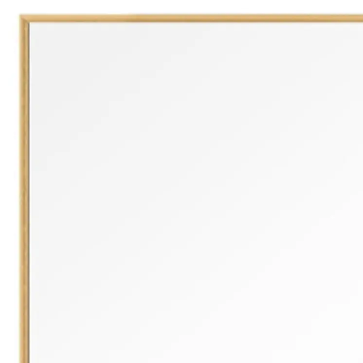 51" Gold Metal Framed Freestanding Standing Mirror