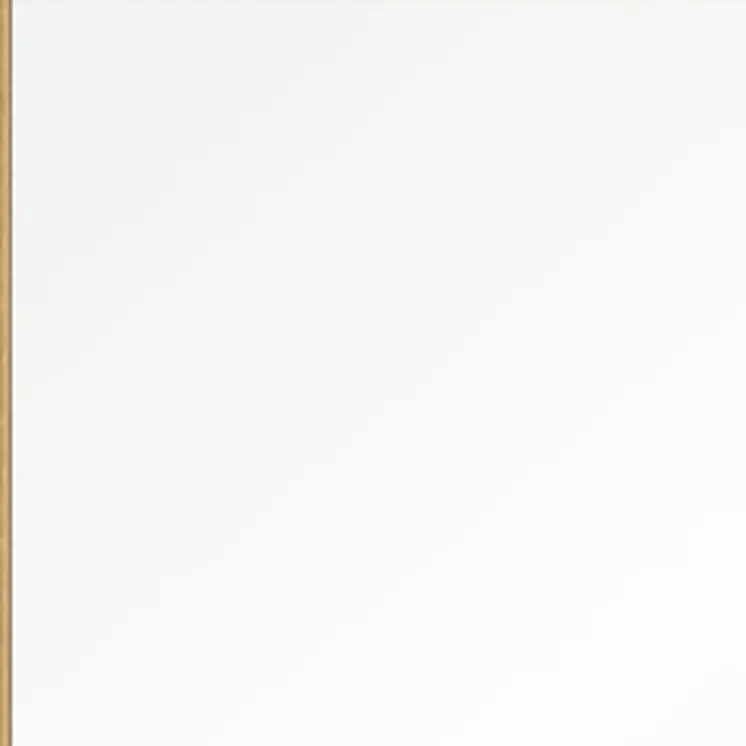 51" Gold Metal Framed Freestanding Standing Mirror