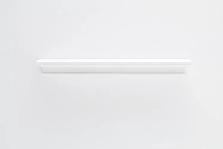 47" Classic White XL Floating Wall Shelf
