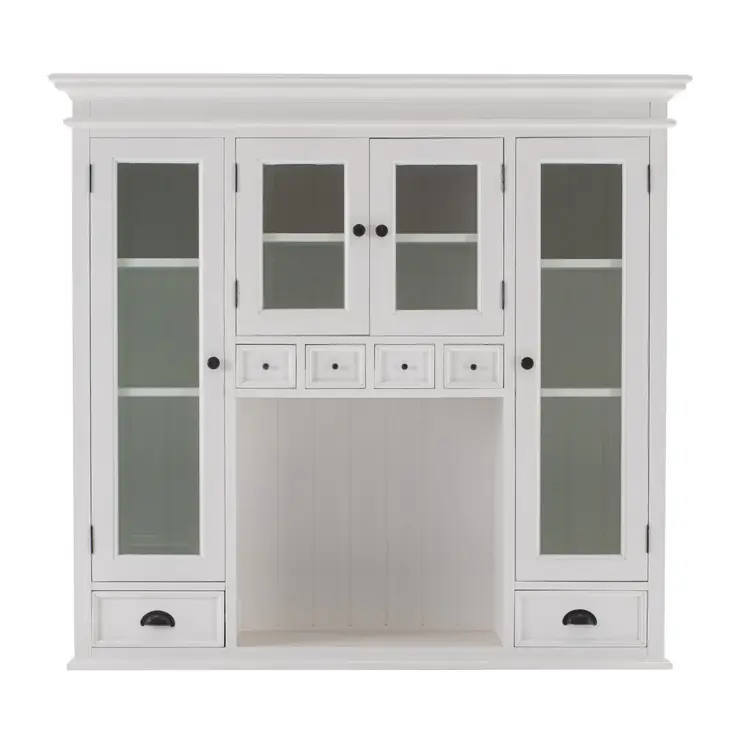 Classic White Kitchen Hutch
