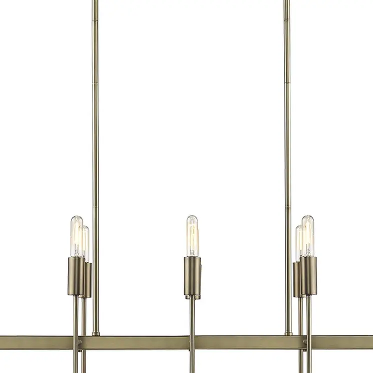 Perret 20-Light Aged Brass Island Pendant