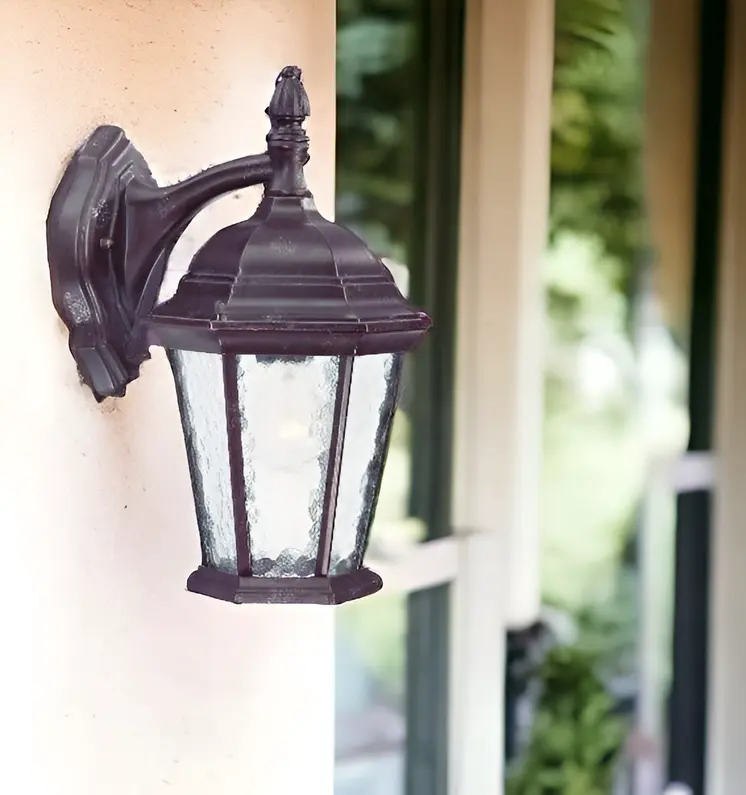 Light Brown Hanging Carousel Wall Light