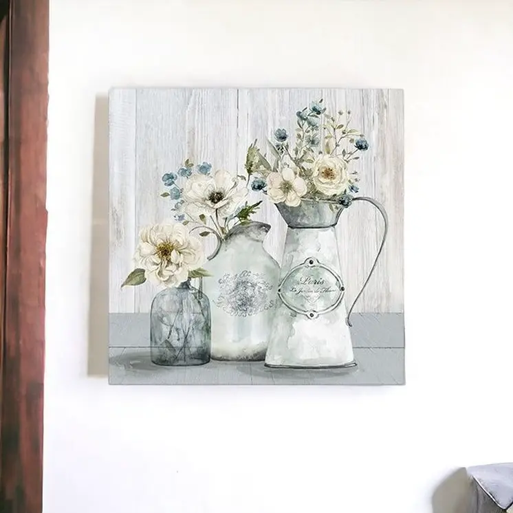 Rustic Flowers Unframed Print Wall Art