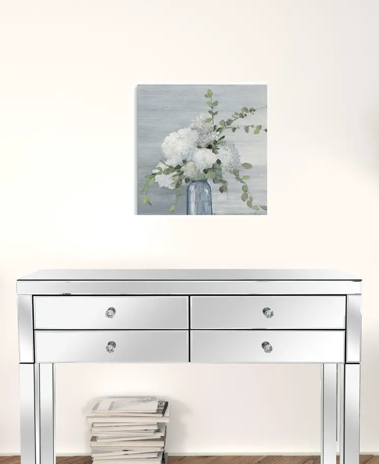 Sweet And Serene Flower Bouquet Unframed Print Wall Art